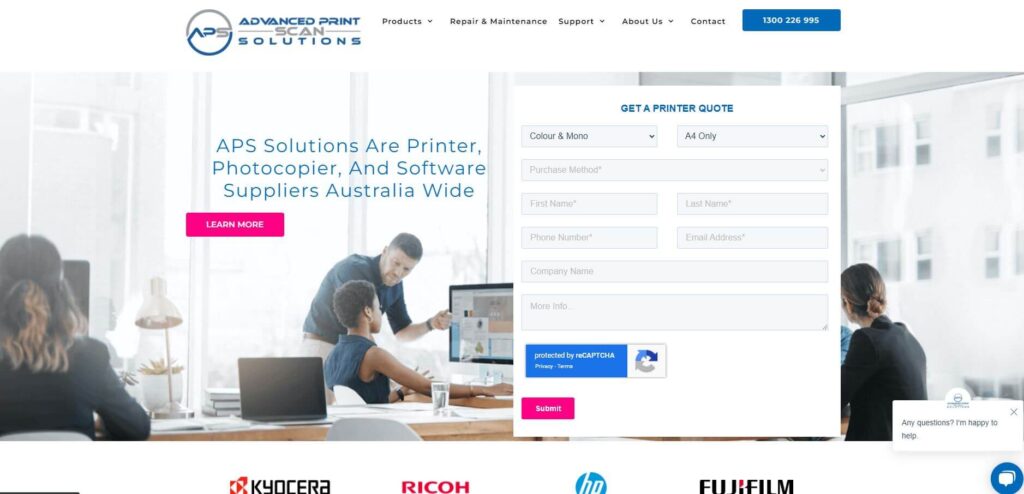 advanced print scan solutions photocopier rent & lease sydney