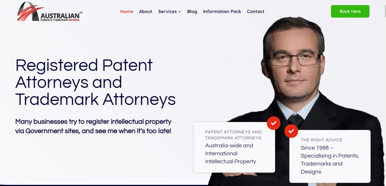 australian patent and trademark registrations
