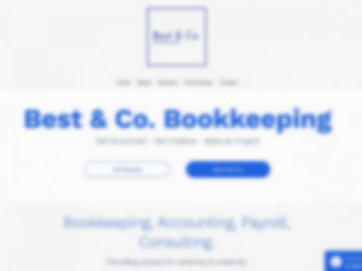 best co. bookkeeping