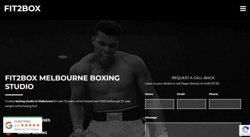 fit2box boxing studio boxing gym classes in melbourne, victoria
