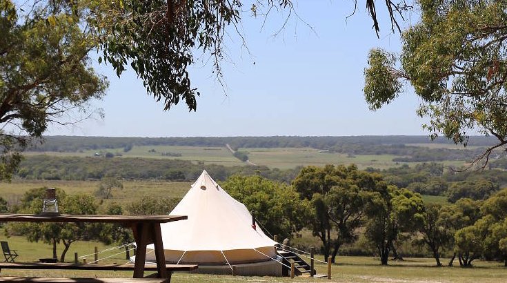 french island glamping melbourne