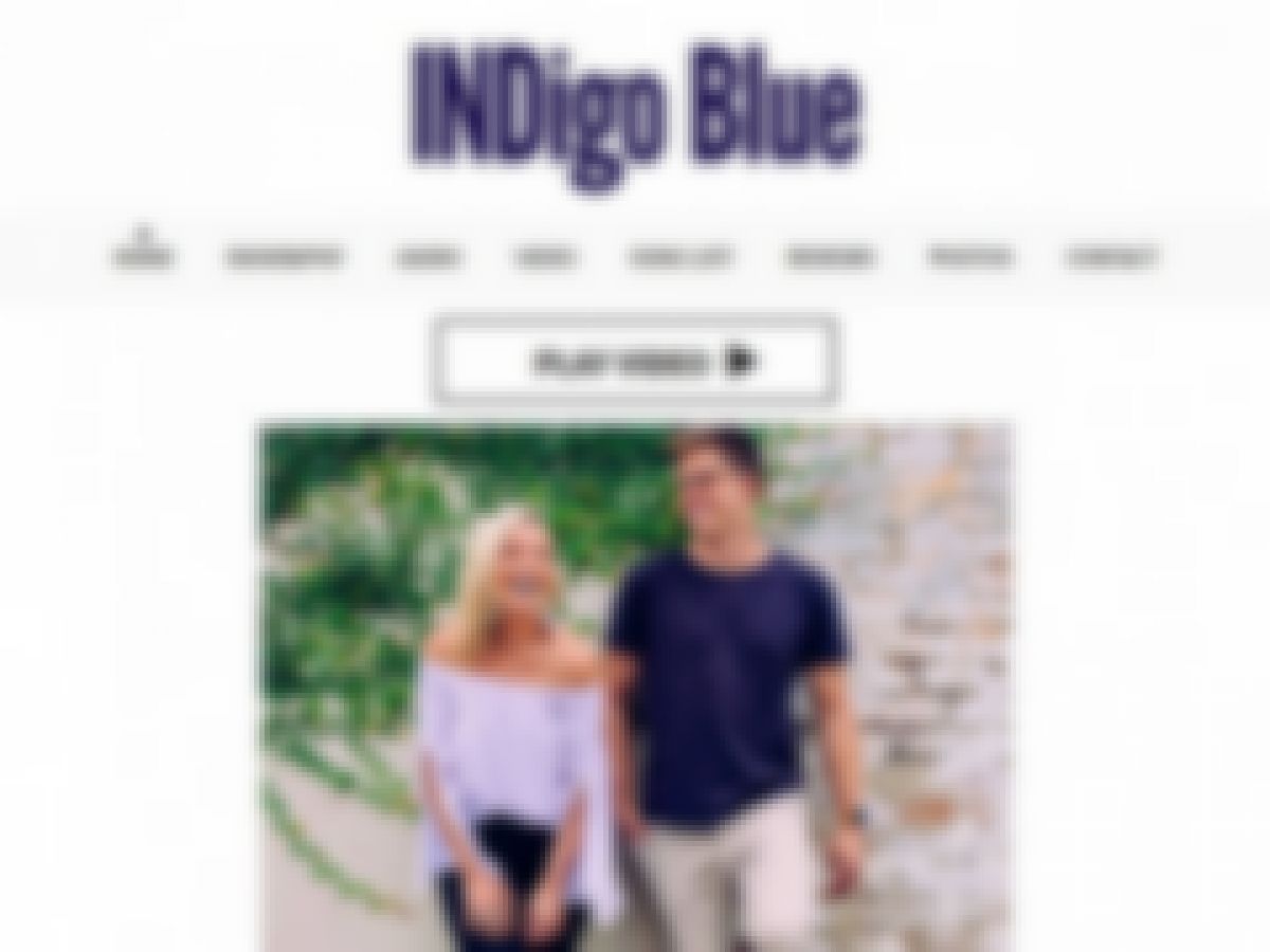 indigo blue