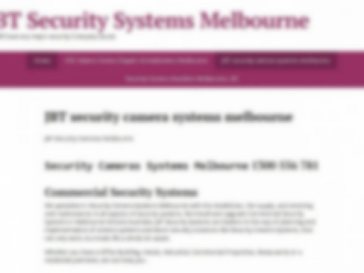 jbt security systems