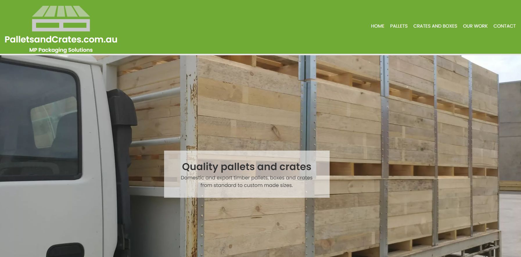 pallets and crates