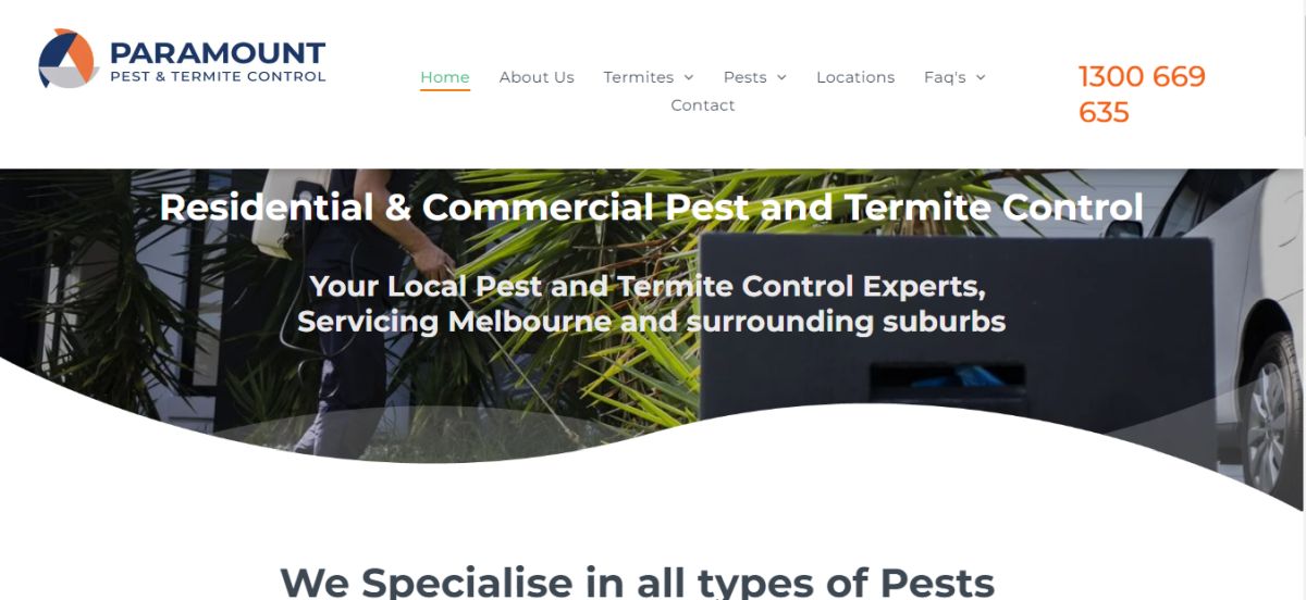 paramount pest & termite control