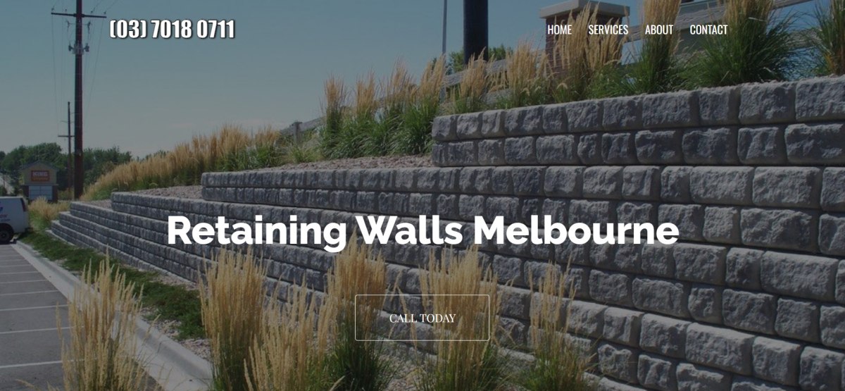 retaining walls melbourne