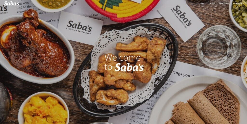 saba's ethiopian restaurant