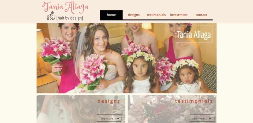 tania aliaga wedding & bridal beauty salon in melbourne
