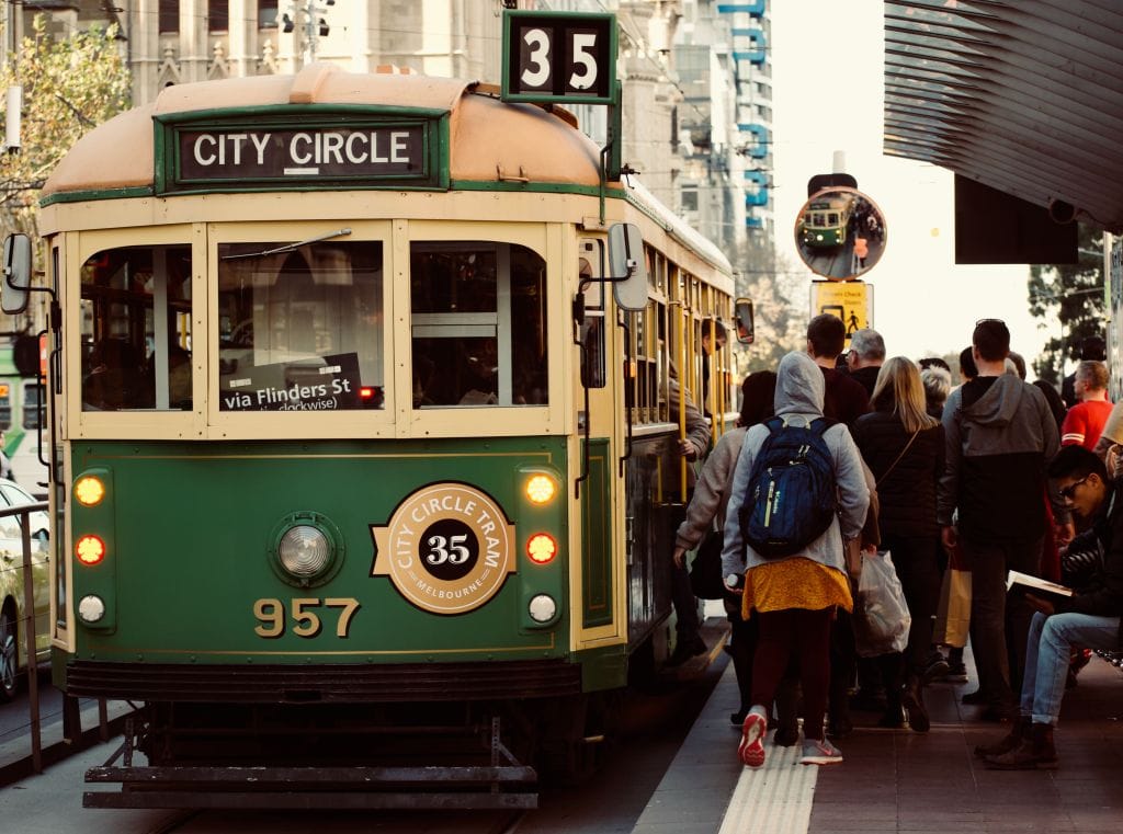 City Circle Tourist Tram Melbourne